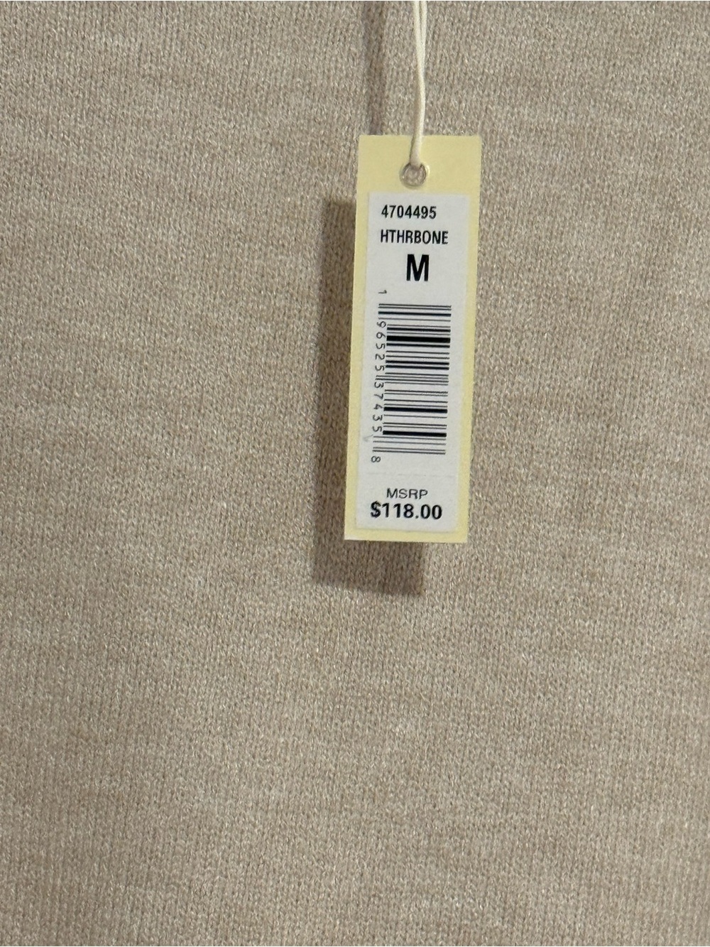 Max Studio Beige Mock Neck Sweater Vest Cap Sleeve Knit Top Quiet Luxury - Picture 7 of 8